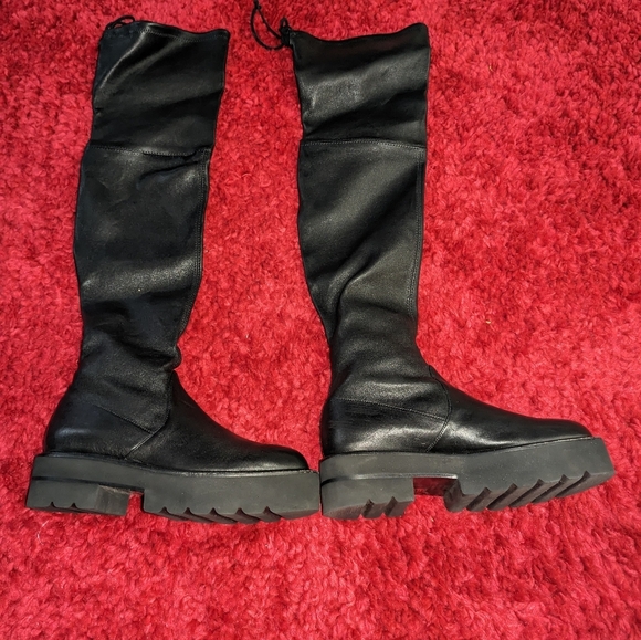 NEW STUART WEITZMAN LOWLAND ULTRALIFT  PLATFORM BOOT SIZE 6.5 - Picture 11 of 13